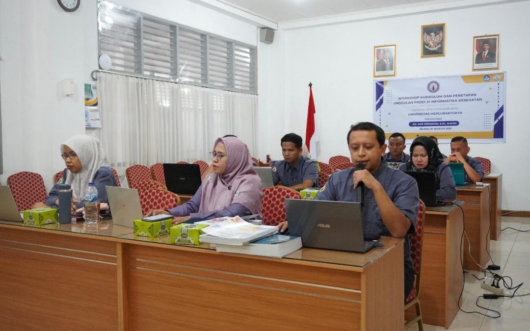 Workshop Kurikulum dan Penetapan Unggulan Prodi S1 Informatika Kesehatan UMCB