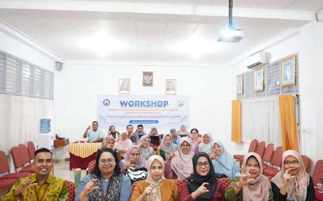 Workshop PPID Universitas Mercubaktijaya Kupas Penguatan Layanan Informasi Publik