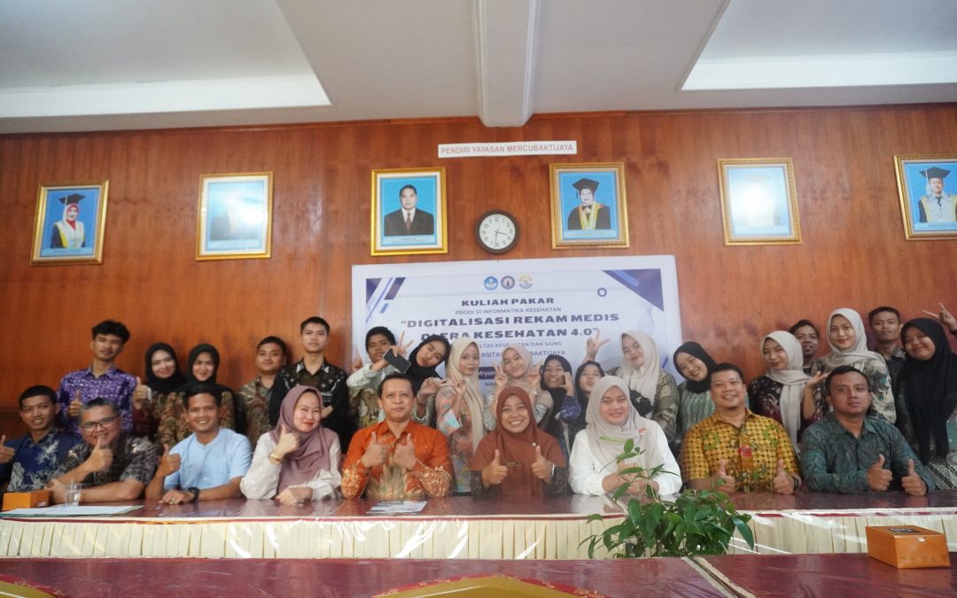 Prodi S1 Informatika Kesehatan Universitas Mercubaktijaya Gelar Kuliah Pakar Bahas Digitalisasi Rekam Medis di Era Kesehatan 4.0