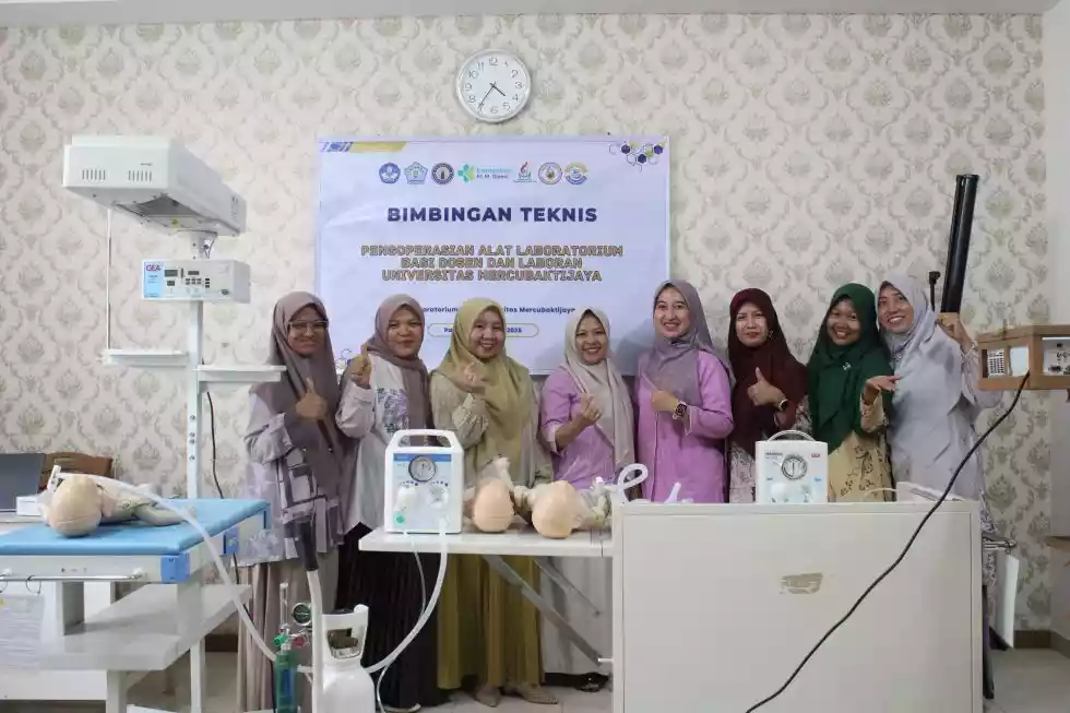 Universitas Mercubaktijaya Gelar Bimtek Pengoperasian Alat Laboratorium bagi Dosen dan Laboran