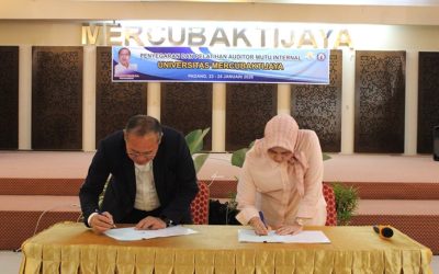 Universitas Mercubaktijaya Teken MoU dengan IBI Kwik Kian Gie