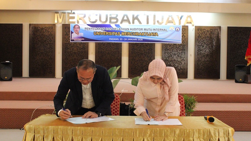 Universitas Mercubaktijaya Teken MoU dengan IBI Kwik Kian Gie