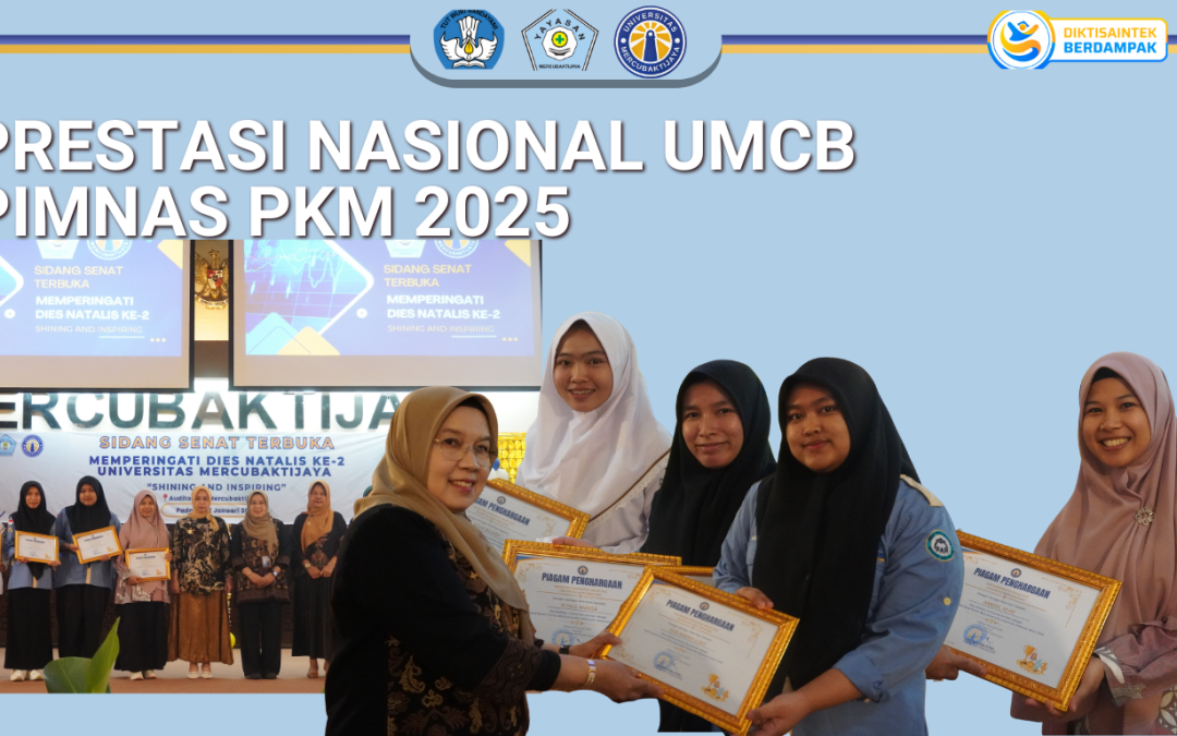 UMCB Raih Prestasi Nasional PIMNAS PKM 2025 melalui Inovasi Digital Berbasis AI