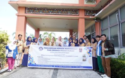 UMCB Gelar PKM dan Operasi Pasar Murah di Kecamatan Kuranji, Dorong Kesejahteraan dan Pemberdayaan UMKM