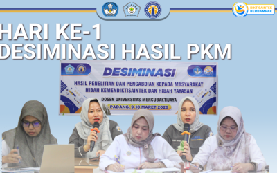 LPPM Universitas Mercubaktijaya Gelar Desiminasi Hasil Penelitian dan Pengabdian kepada Masyarakat